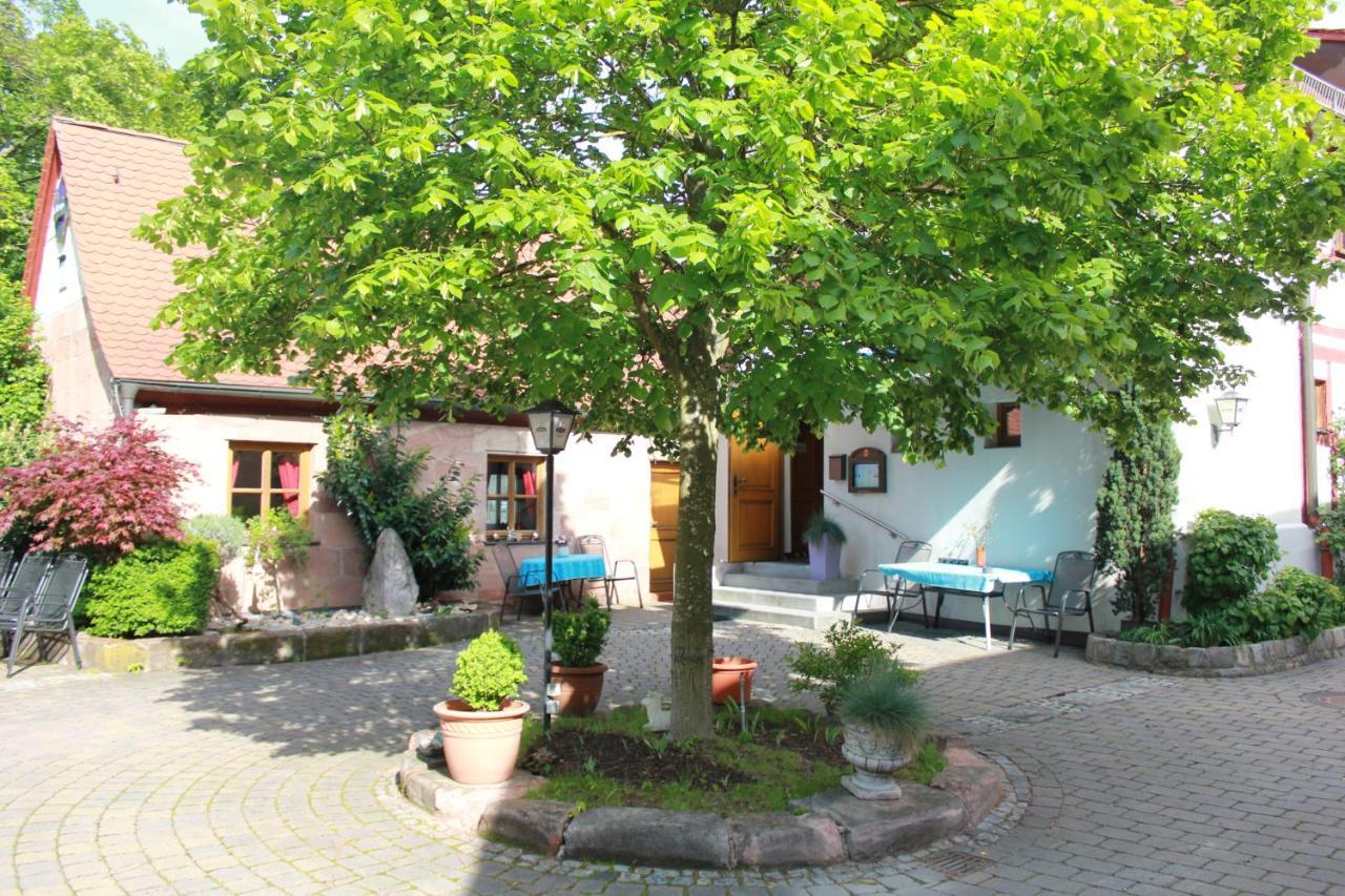 Hotel Zur Friedenslinde Nuremberga Exterior foto